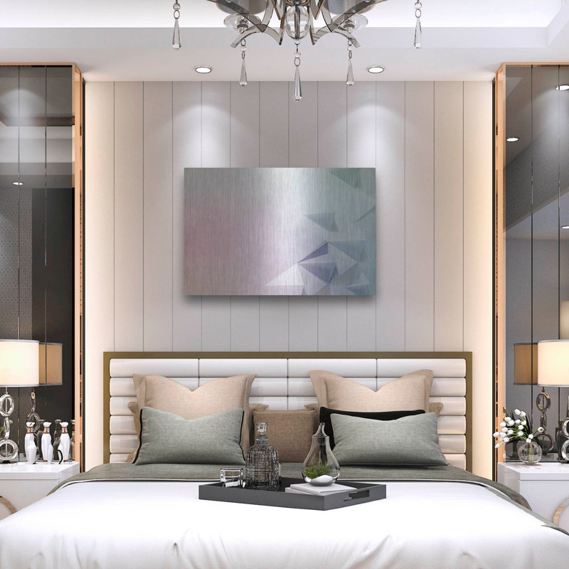 «Pastel Oregome» par Luxe Portfolio, art mural en métal, H 24 po x l 36 po