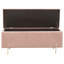 Baringer Velvet Upholstered Bench with Flip Top-1151232898