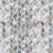 Silvleaf 12.21 in. x 13.39 in. Geometric Matte Aluminum Mosaic Tile-60816845