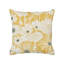 Davila Floral Yellow Square Cushion