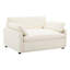 Chaise simple 50 * 43 "avec revêtement en chenille, siège profond et housses de coussin amovibles pour cadre d'appoint surdimensionné