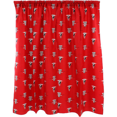 NCAA Semi Sheer Curtain Pair