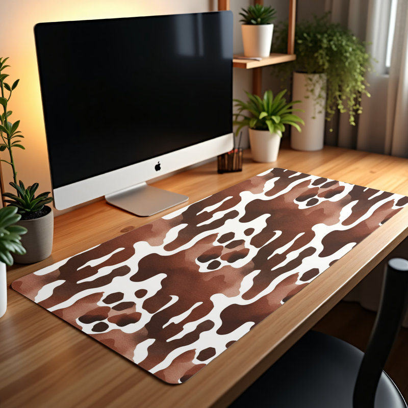 Polyester Desk Pad, 14.4x12.1
