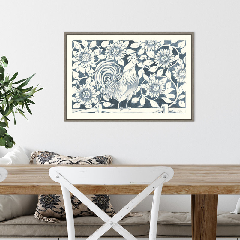 «Miranda Thomas Collection Farm I Rooster» par Miranda Thomas - reproduction