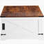 Coffee Table, Multi-functional Lifting Dining , Living Room Home Table,  Vintage White-1657602097