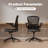 Ergonomic Office Desk Chairs with Mesh Back, Adjustable Lumbar Support, 3D Flip-up Arms, Rocking Function-1605242295