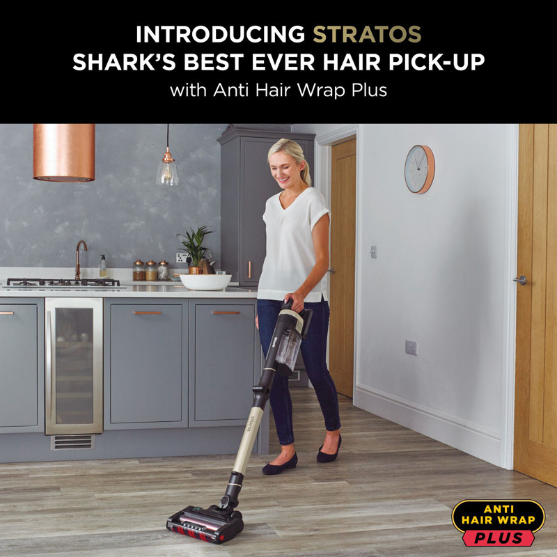 Shark Stratos Cordless Stick Vacuum Cleaner, Pet Pro Model Single Battery IZ400UKT