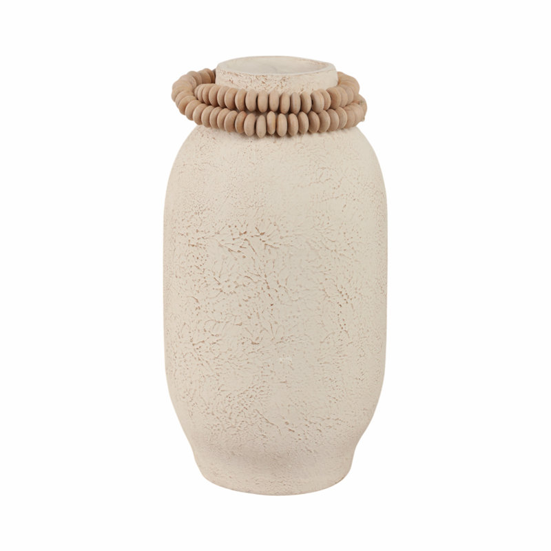 Albany Handmade Ecomix/Solid Wood Table Vase, 16" H x 8" W x 8" D
