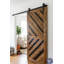 Ensemble de quincaillerie pour porte de grange standard plate-711187912-767103763