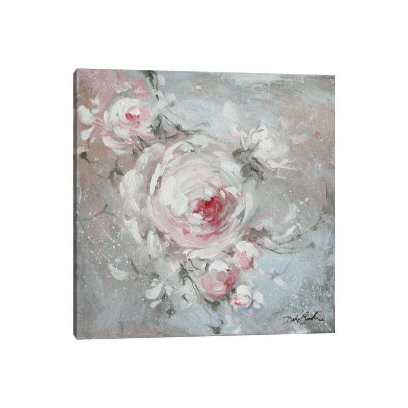 Blush I by Debi Coules - Painting on Canvas, No Frame, 93.98 cm H x 93.98 cm W x 1.91 cm D