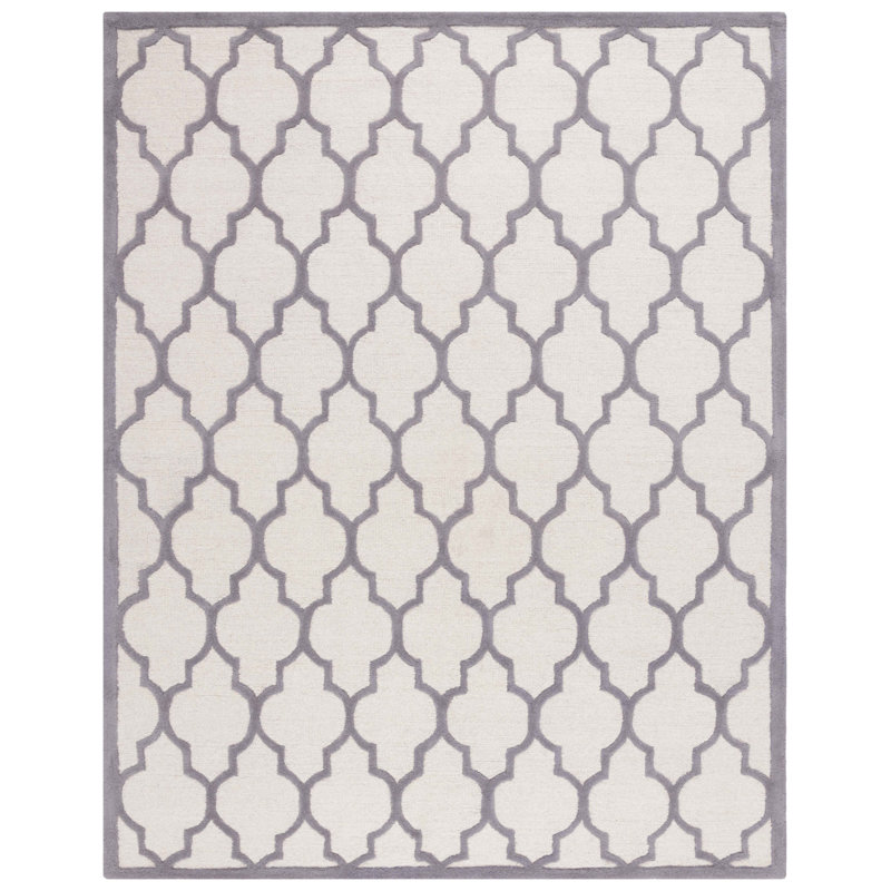 Tapis en laine touffeté à la main Cannen, Rectangle 9 pi x 12 pi