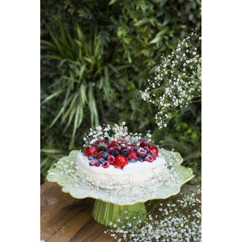 Maria Flor Earthenware Cake Stand