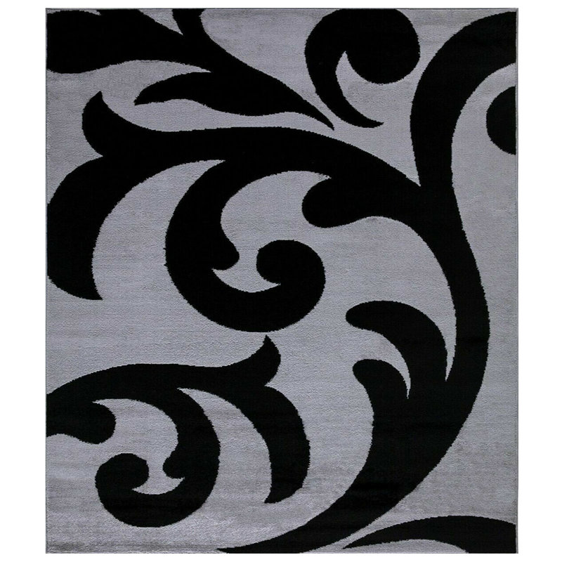 Floral Area Rug, Rectangle 13'4" x 18'4"
