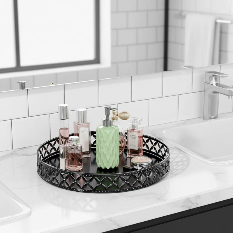 Metal Tray, Black