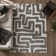 Luna Meara Gray And Ivory Recycled Polyester Area Rug