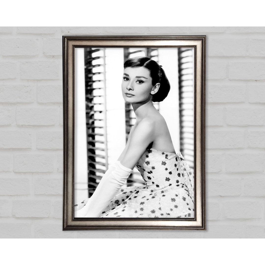 Audrey Hepburn Style - Einzelne Bilderrahmen Kunstdrucke