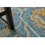 Newport hand-tufted New Zealand Wool Blue/Ivory Area Rug-192299887