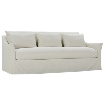Moreau 85'' Slip Sofa Bench Cushion
