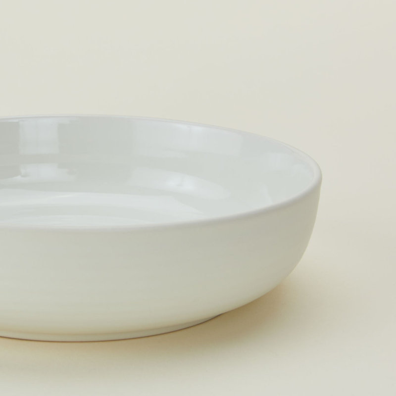 Essential Stoneware Serving Bowl, Bone