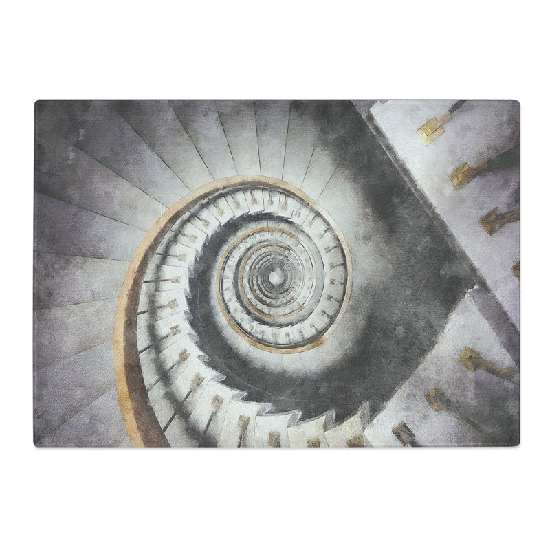 Spiral Staircase Architecture Vol.1 Chopping Board, 0.4cm H x 28.5cm W x 39cm L