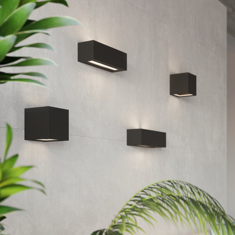 1 Light Wall Light, Grey