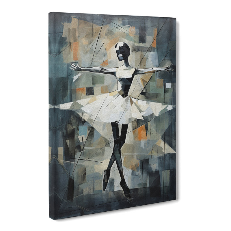 Ballet Dancer Dadaism - Print, 76cm H x 50cm W x 3cm D