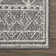 Janyssa Geometric Outdoor Gray Area Rug