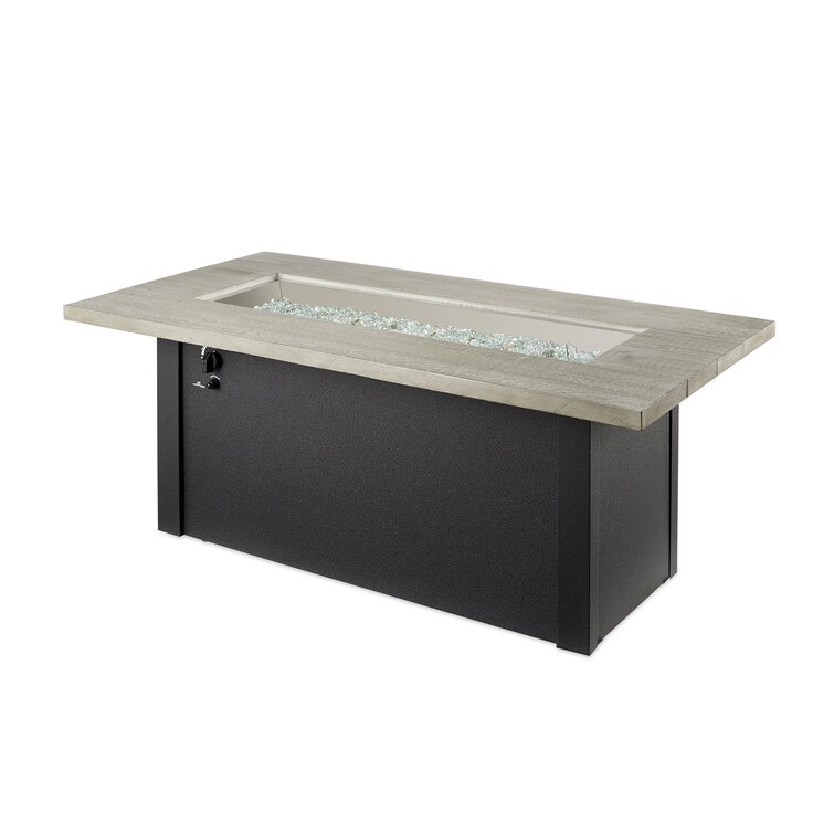 Sunbeam Linear Aluminum Propane/Natural Gas Fire Pit Table & Reviews -  Wayfair Canada