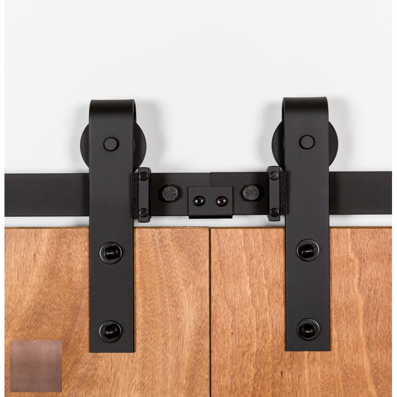Ensemble de quincaillerie pour porte double standard, 72 po, Sou neuf