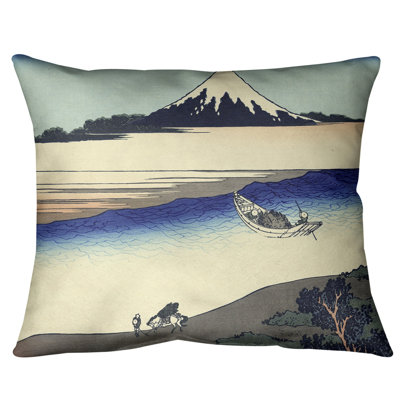 Coussin lombaire Tama River dans la province de Musashi