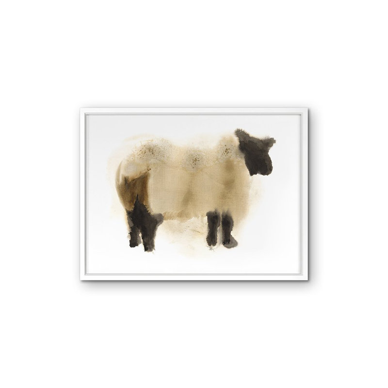 So Fluffy 1 Print by Ngo, PC, 20" H x 25" W, White Framed