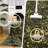 9x12 Area Rug for Living Room, Vintage Retro Boho Rug, Washable Non Slip & Low Pile Carpet for Living Room, Bedroom, Dining Room, Green-1229384919