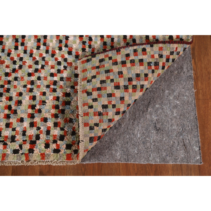 Contemporary Abstract Oriental Area Rug 8x10