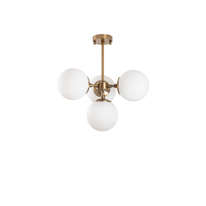 Madiun 4 - Light Unique/Statement Chandelier, Rose Gold