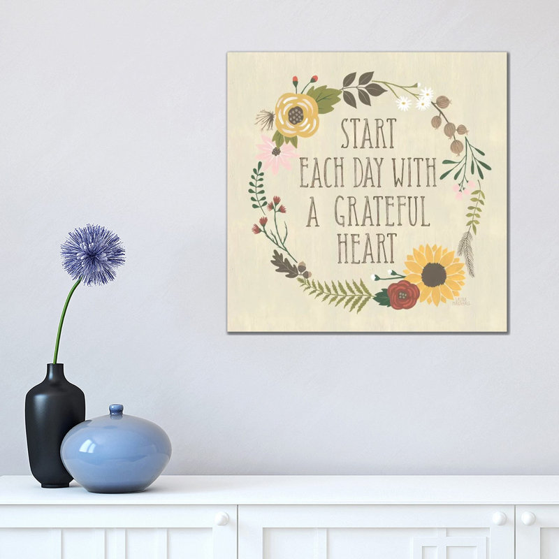 Autumn Garden IV 1 Piece Wrapped Canvas Wall Art, 45.72 cm H x 45.72 cm W