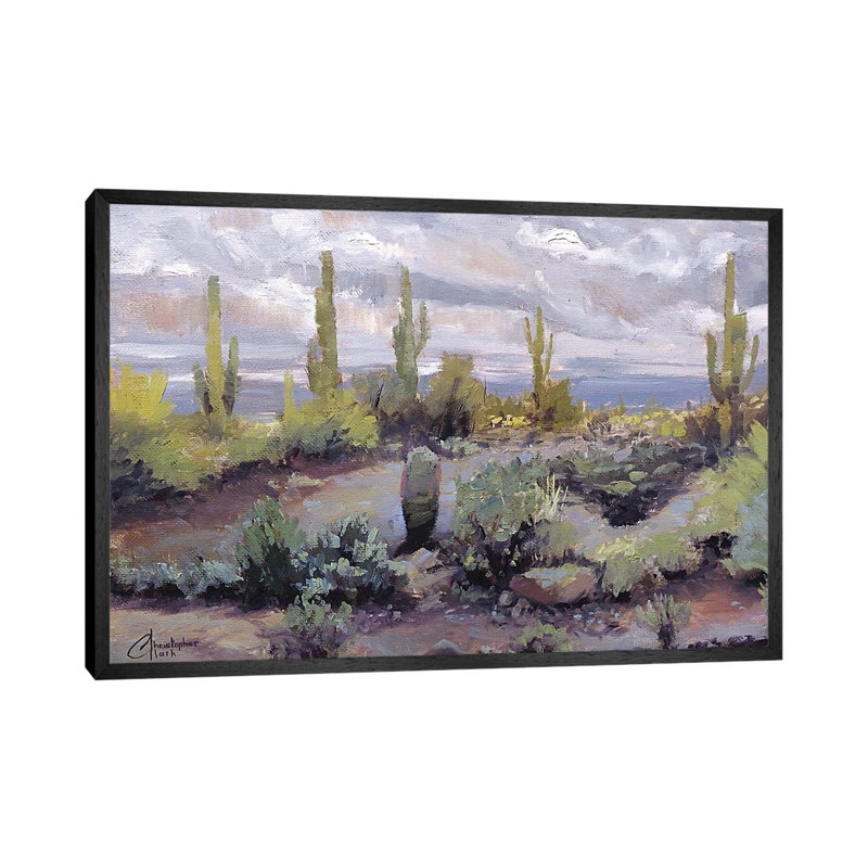 1 Piece Wall Art on Canvas, 66.04 cm H x 45.72 cm W, Black Framed Canvas