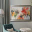 «Abstract Floral Delight II», peinture sur toile encadrée-773096796