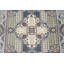 Tapis traditionnel Kelayeh couleur océan