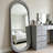 Oval Manufactured wood Full Length Mirrors-185480849