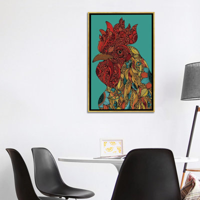 Coq par Valentina Harper - impression d'art graphique