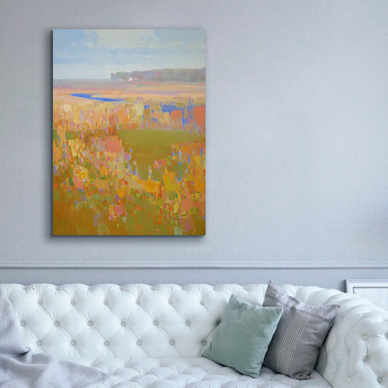 Ivy Bronx «Fall» par Vahe Yeremyan, art mural sur toile, H 54 po x l 40 po x P 1,5 po
