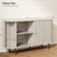 Armoire de rangement de 55 pouces avec portes et tablettes-552755677
