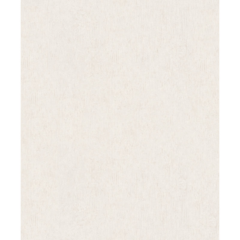 Papier peint délavé crème Dustan, Crème, crème