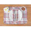 Ensemble de napperons en coton 6 pièces Josceline