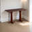 A teak study desk with cross-shaped legs design-410423630