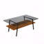 Table basse rectangulaire avec plateau en verre trempé et pieds en métal noir moderne-2102453249-2102453254