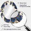 Décoration murale symphonique pivoines bleues et bleues - Miroir rond pivoine florale_MTMIR62950-1029183971-1029183982