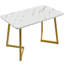 Hohman Metal Base Dining Table-434288515