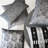 Industrious Geometric Feather Throw Pillow-114600220