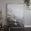 Rectangle d'angle abstrait, art mural - peinture sur toile encadrée-657138165-657137928